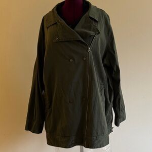 Torrid Dark Green Utility Jacket